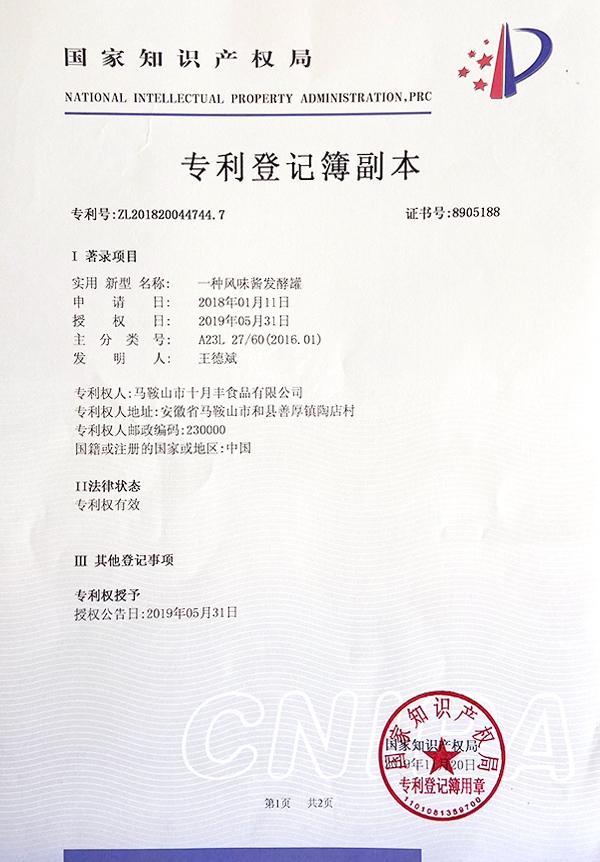 專(zhuān)利登記薄副本